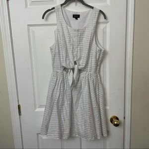 Topshop white dress